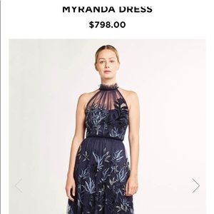 Myranda Dress Designer by Elie Tahari - Worn once